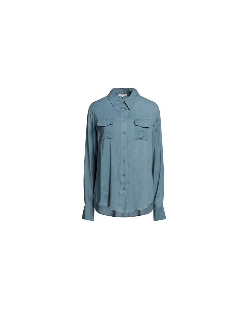 Gold Hawk Clothing TOPS - Hemdenauf YOOX.COM Taubenblau