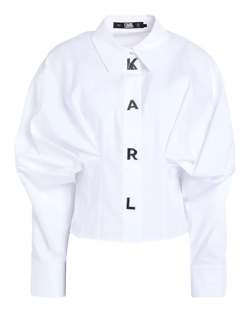 Karl Lagerfeld Hemd Weiß
