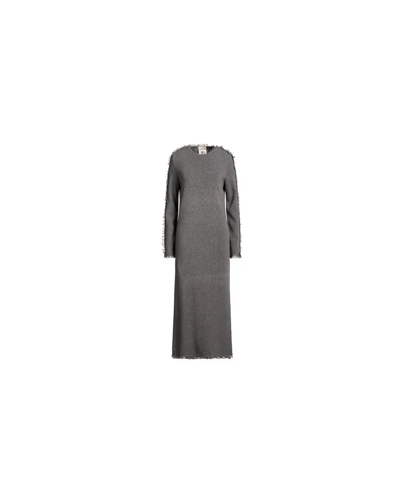 Semicouture KLEIDER - Midi-Kleiderauf YOOX.COM Grau