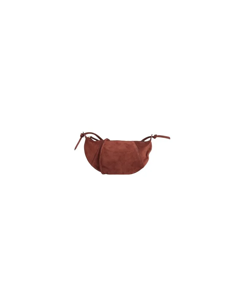 Mansur Gavriel MINI FORTUNA  - TASCHEN - Umhängetascheauf YOOX.COM Braun