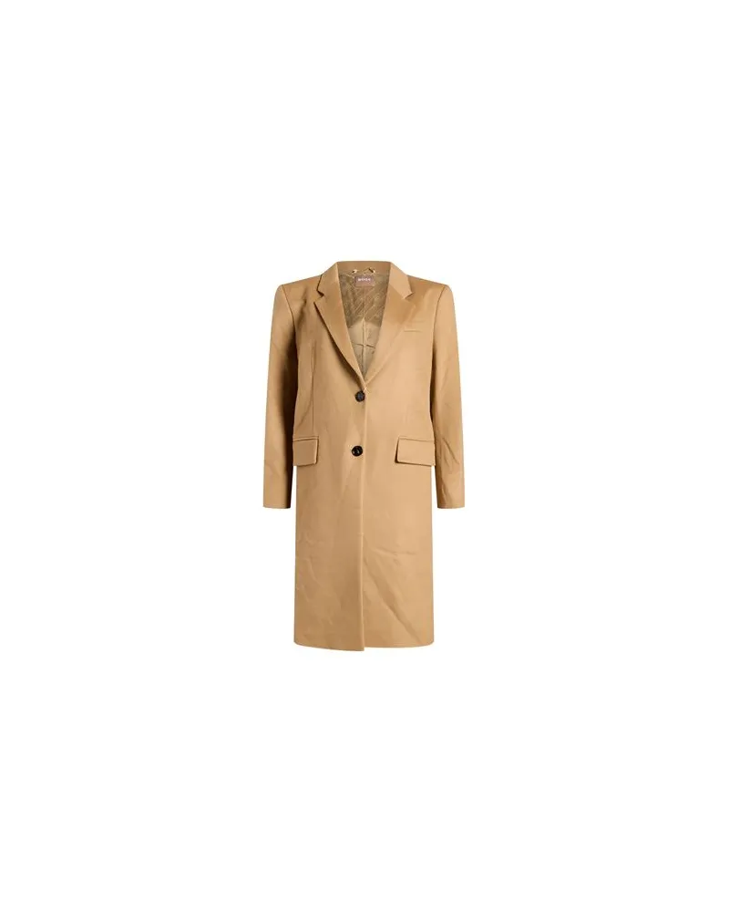 HUGO BOSS JACKEN & MÄNTEL - Mäntelauf YOOX.COM Kamel