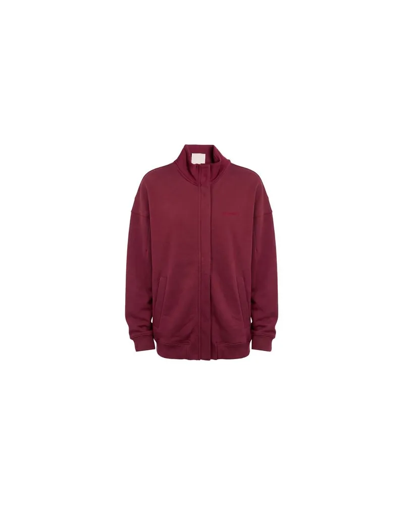 Semicouture TOPS - Sweatshirtsauf YOOX.COM Bordeaux