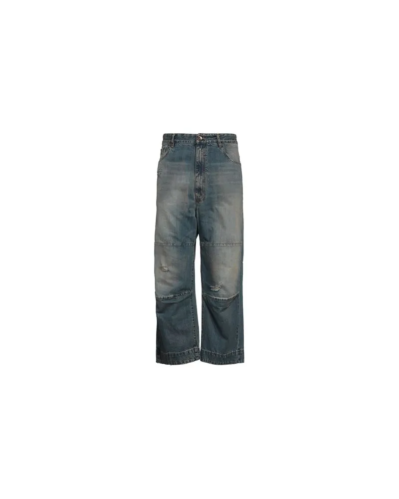Novemb3r HOSEN & RÖCKE - Jeanshosenauf YOOX.COM Blau