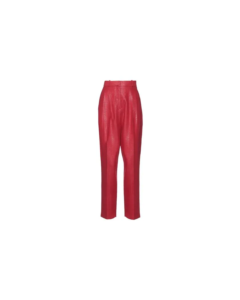 Elisabetta Franchi HOSEN & RÖCKE - Hosenauf YOOX.COM Rot