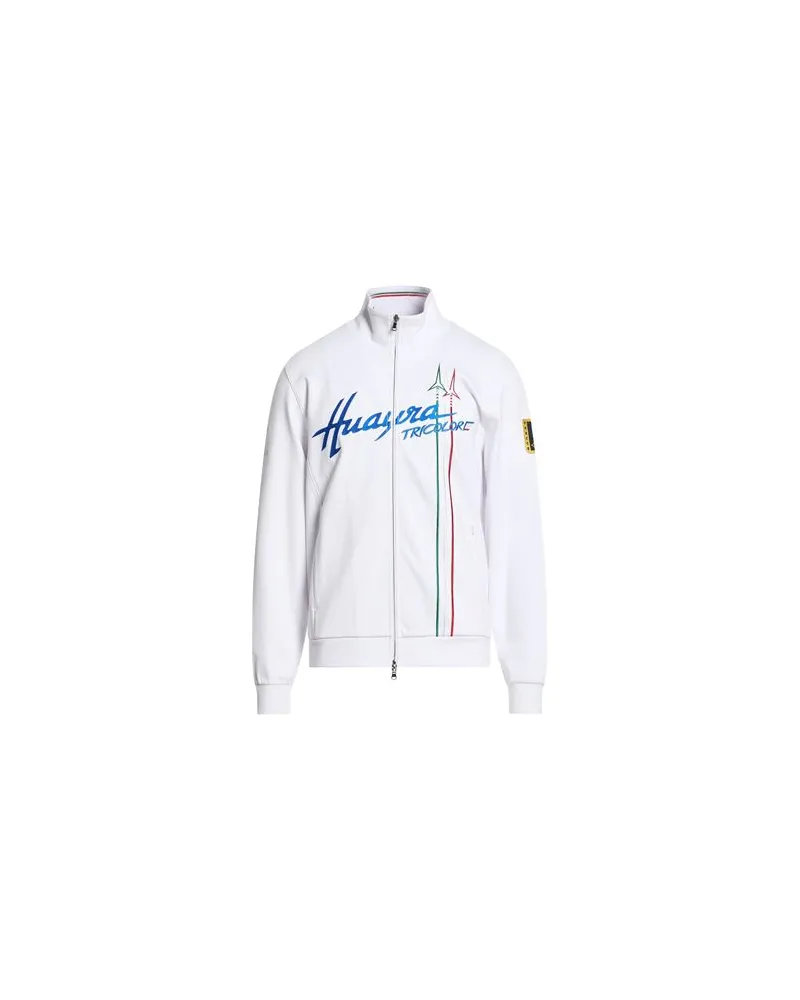 Aeronautica Militare PAGANI HUAYRA TRICOLORE - TOPS - Sweatshirtsauf YOOX.COM Weiß