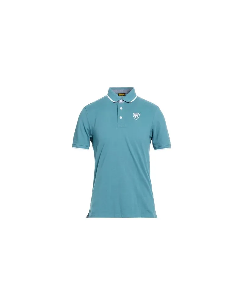 Blauer TOPS - Poloshirtsauf YOOX.COM Aquamarin