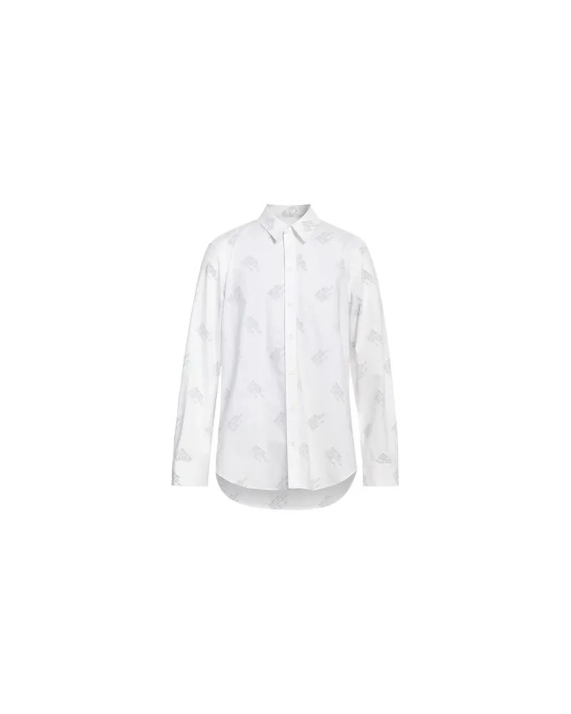 Helmut Lang TOPS - Hemdenauf YOOX.COM Weiß