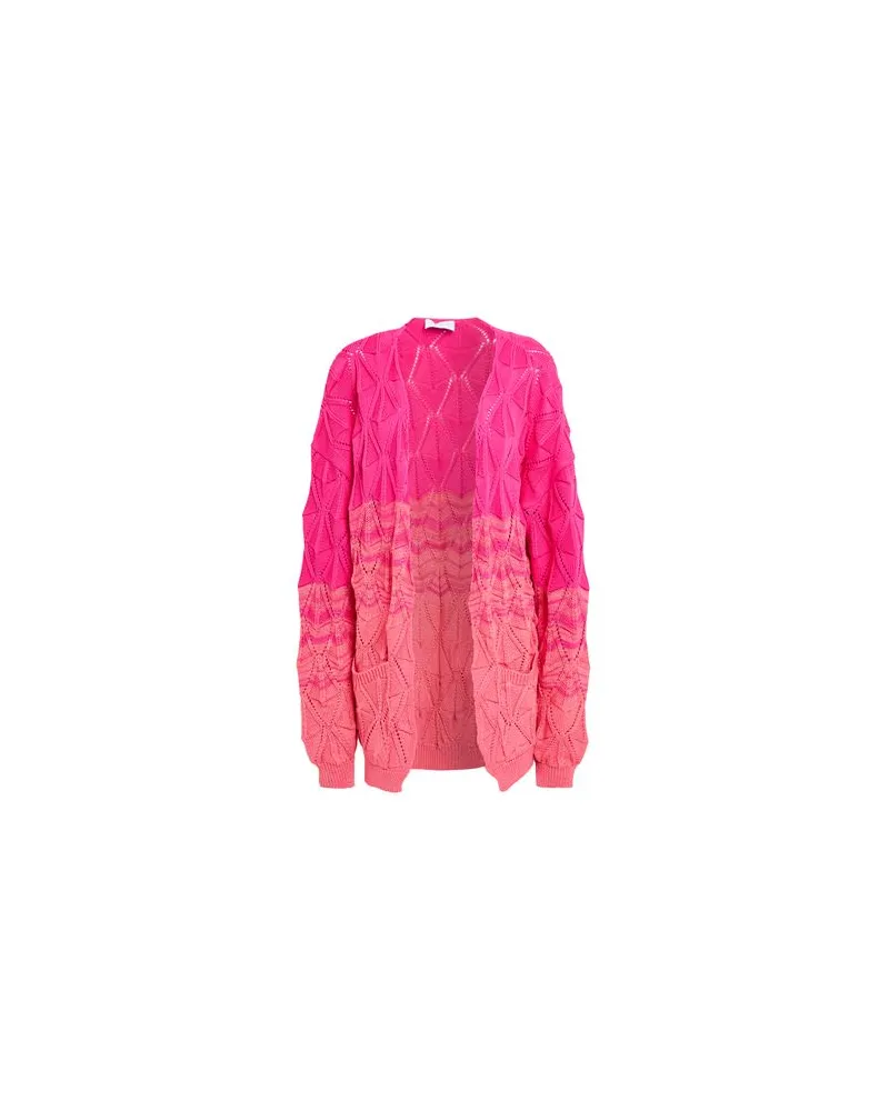 Gaëlle Bonheur STRICKWAREN - Strickjackenauf YOOX.COM Fuchsia