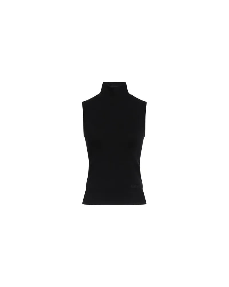 Guess STRICKWAREN - Rollkragenpulloverauf YOOX.COM Schwarz