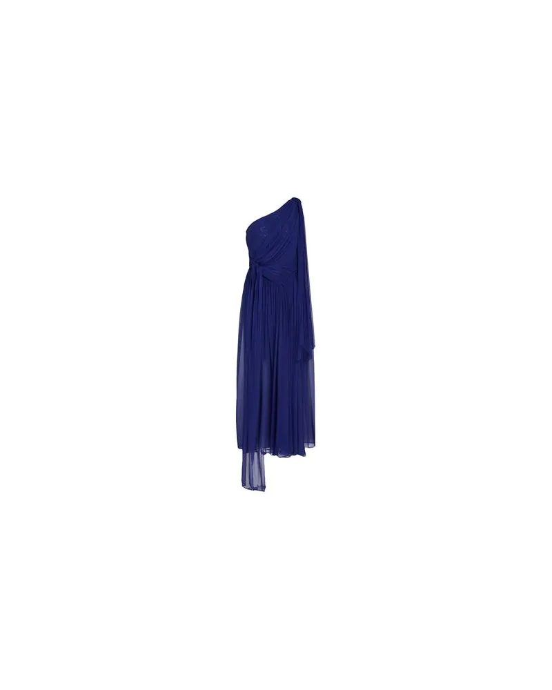 Luisa Spagnoli KLEIDER - Maxi-Kleiderauf YOOX.COM Blau