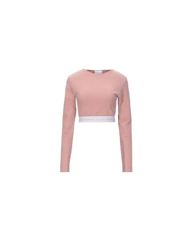 Chiara Ferragni TOPS - Sweatshirtsauf YOOX.COM Hellrosa