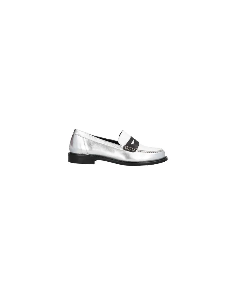 Divine Follie SCHUHE - Mokassinsauf YOOX.COM Silber