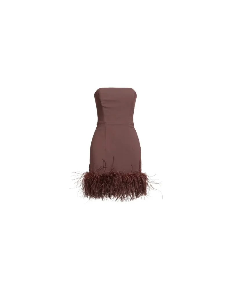 16ARLINGTON KLEIDER - Mini-Kleiderauf YOOX.COM Schokobraun