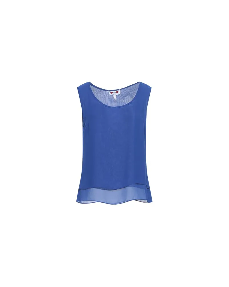 Gai Mattiolo TOPS - Topsauf YOOX.COM Königsblau