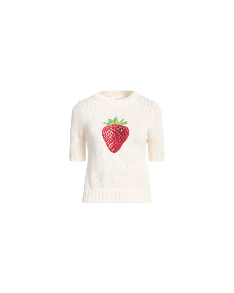 SPORTMAX STRICKWAREN - Pulloverauf YOOX.COM Cremeweiß