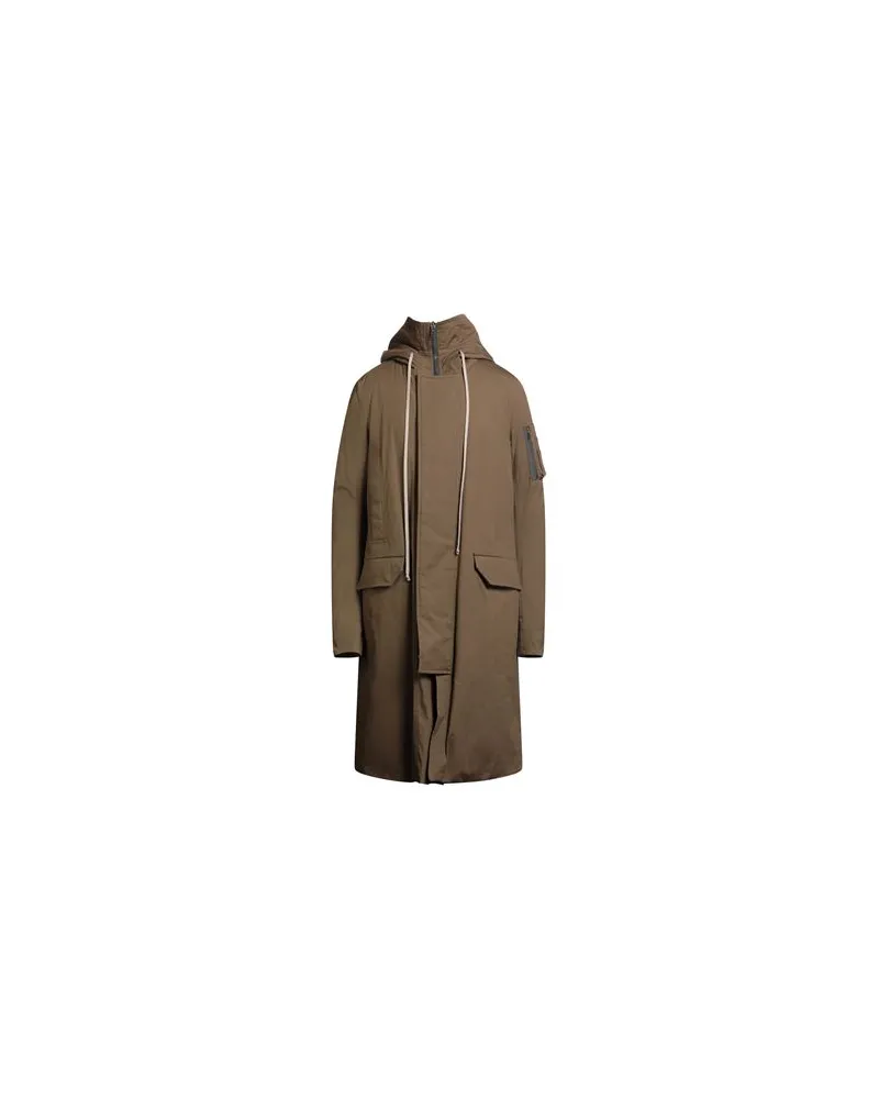 Rick Owens JACKEN & MÄNTEL - Mäntelauf YOOX.COM Militärgrün
