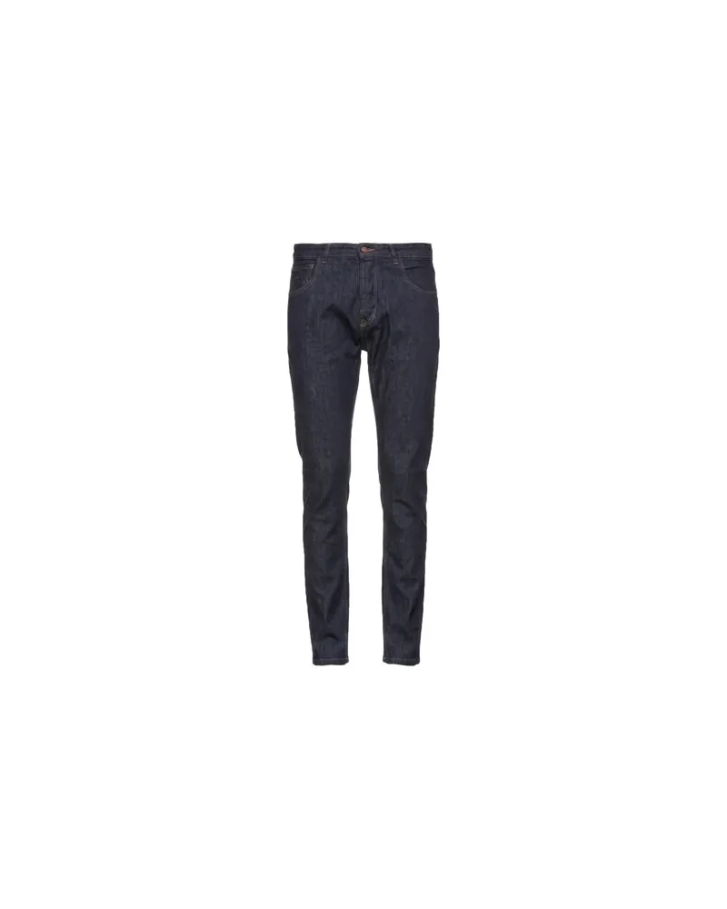 OFFICINA 36 HOSEN & RÖCKE - Jeanshosenauf YOOX.COM Blau