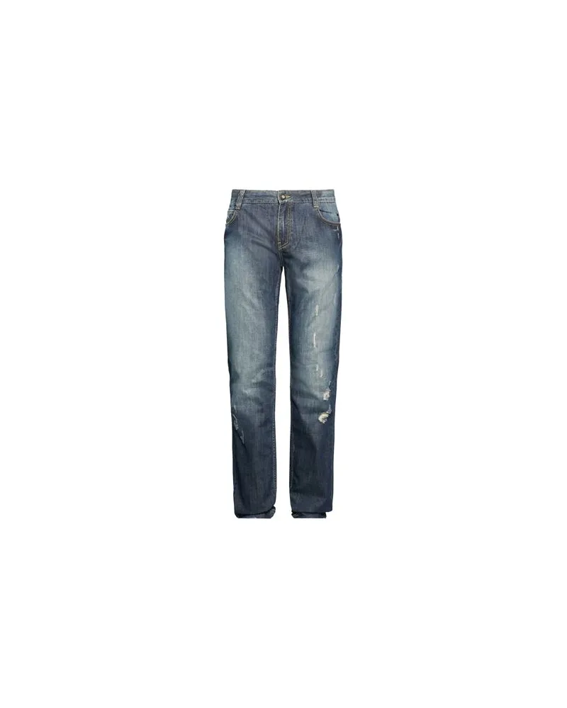 Frankie Morello HOSEN & RÖCKE - Jeanshosenauf YOOX.COM Blau