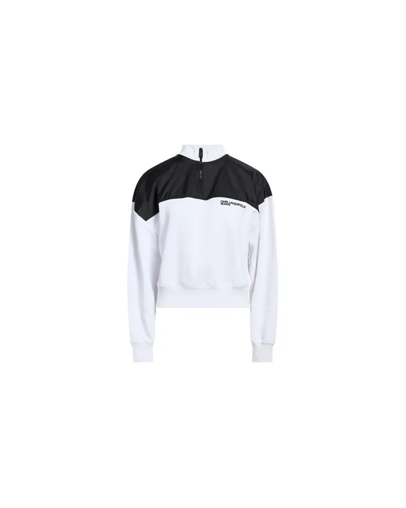 Karl Lagerfeld TOPS - Sweatshirtsauf YOOX.COM Weiß