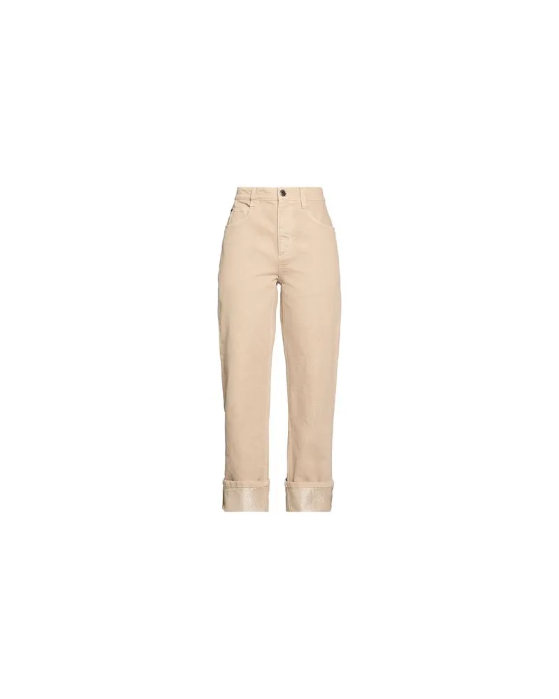 Brunello Cucinelli HOSEN & RÖCKE - Jeanshosenauf YOOX.COM Sand