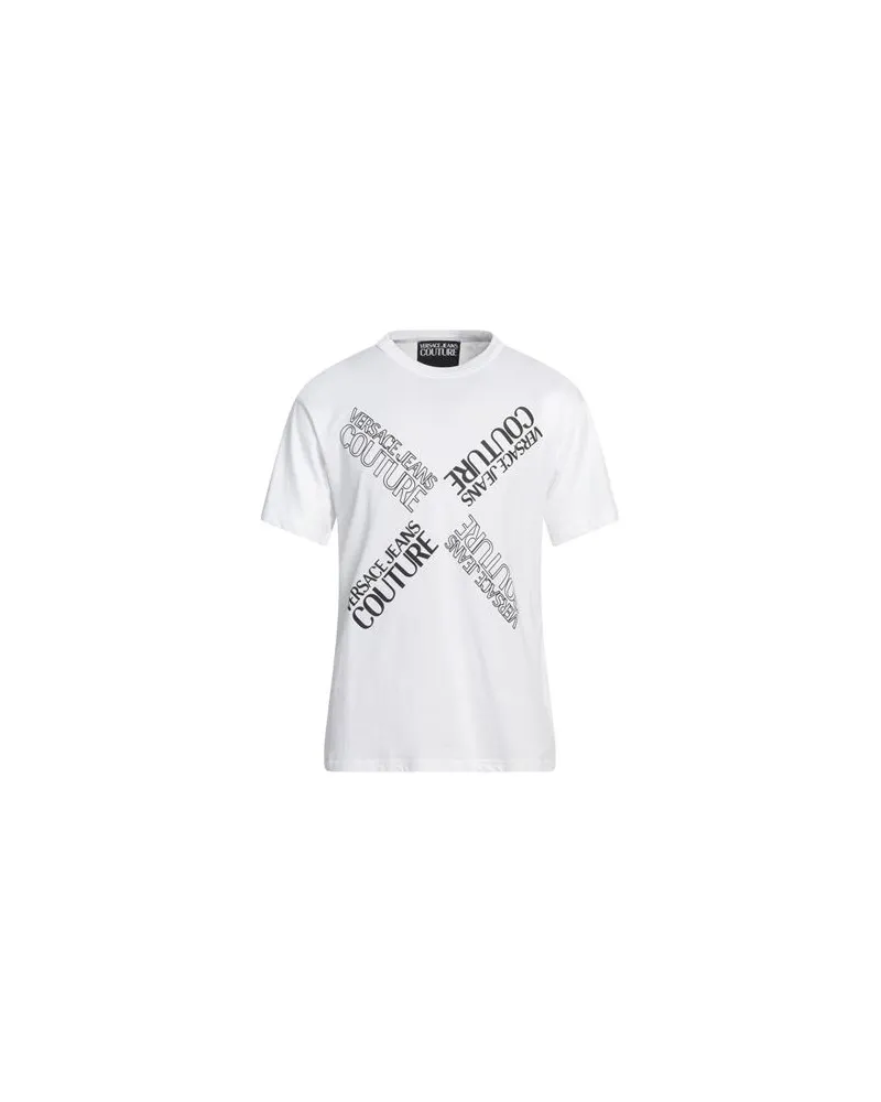 Versace Jeans TOPS - T-shirtsauf YOOX.COM Weiß