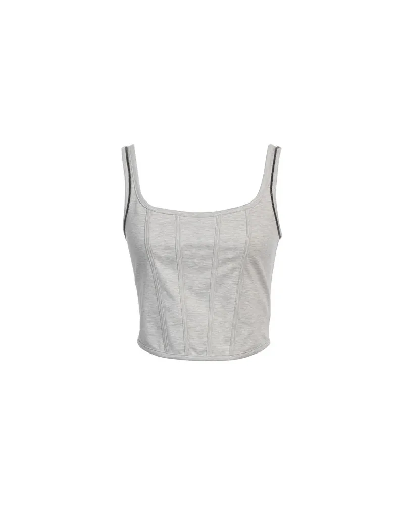 Brunello Cucinelli TOPS - Topsauf YOOX.COM Hellgrau