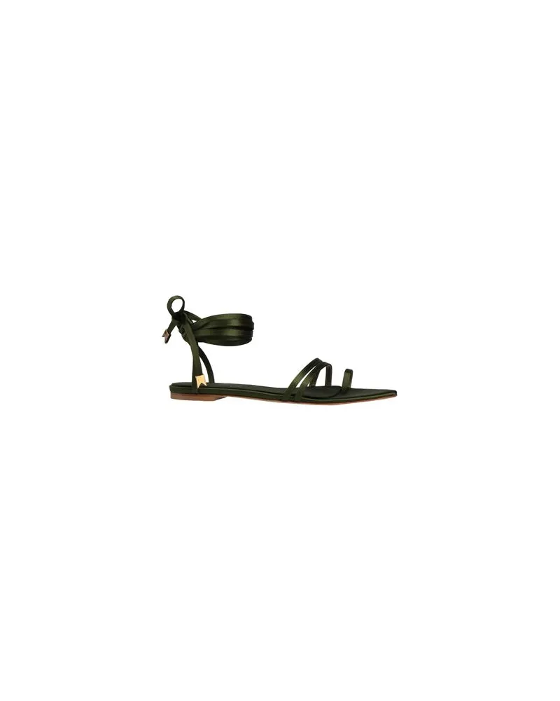 Ilio Smeraldo SCHUHE - Zehentrennerauf YOOX.COM Militärgrün