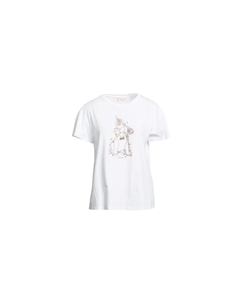 Liu Jo TOPS - T-shirtsauf YOOX.COM Weiß