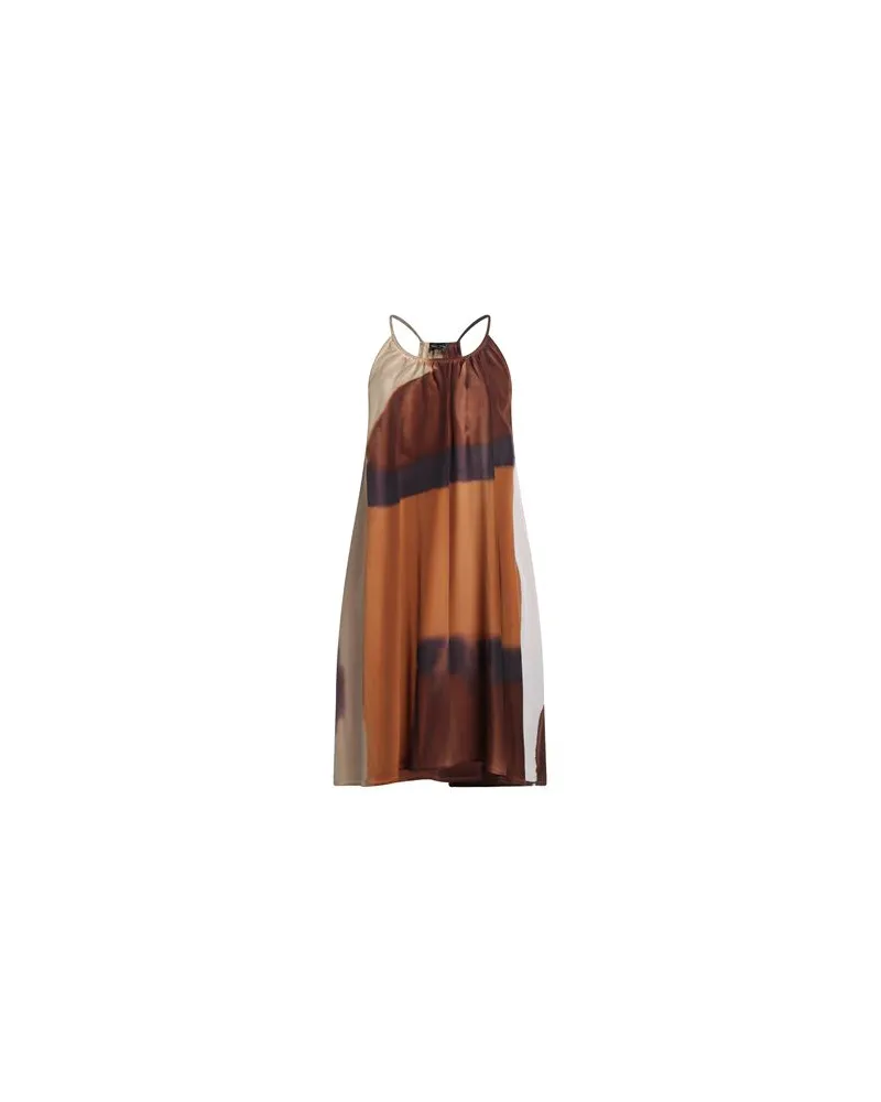 Roberto Collina KLEIDER - Mini-Kleiderauf YOOX.COM Braun