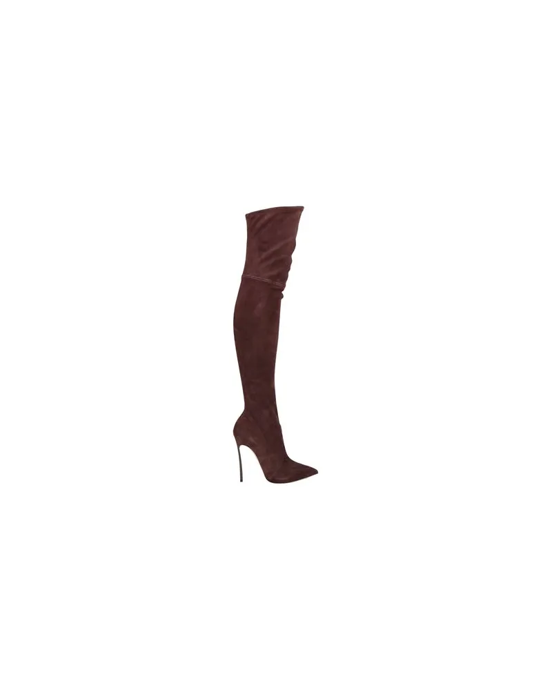 Casadei SCHUHE - Stiefelauf YOOX.COM Dunkelbraun