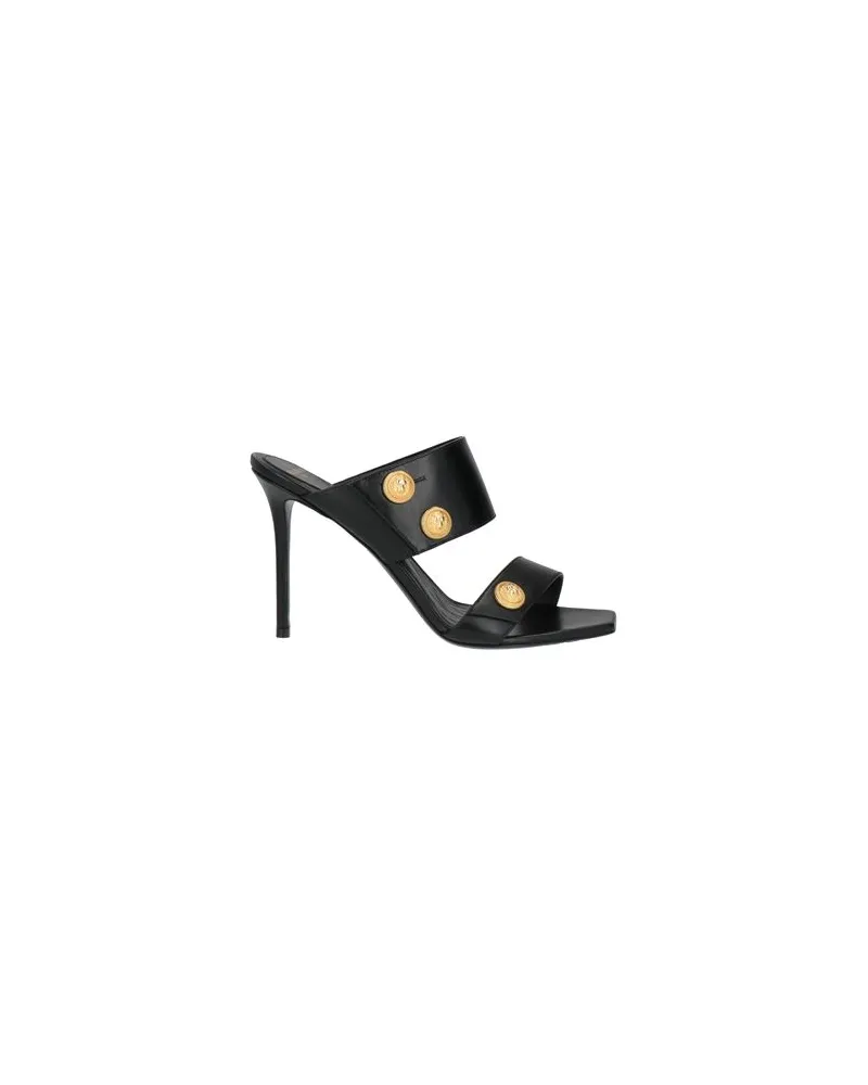 Balmain SCHUHE - Sandalenauf YOOX.COM Schwarz