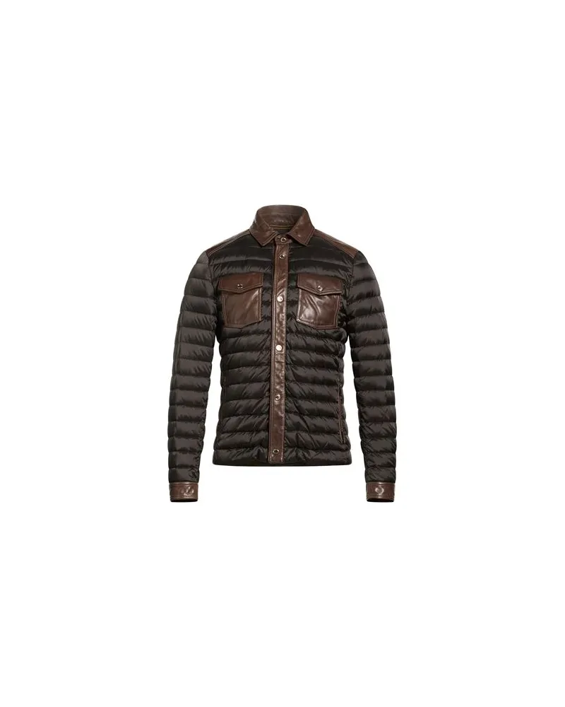 MOORER JACKEN & MÄNTEL - Pufferjacken & Daunenjackenauf YOOX.COM Schwarz