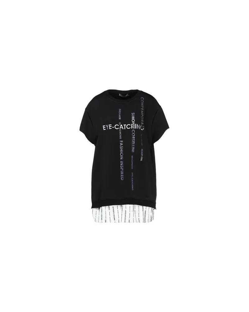 Simona Corsellini TOPS - Sweatshirtsauf YOOX.COM Schwarz