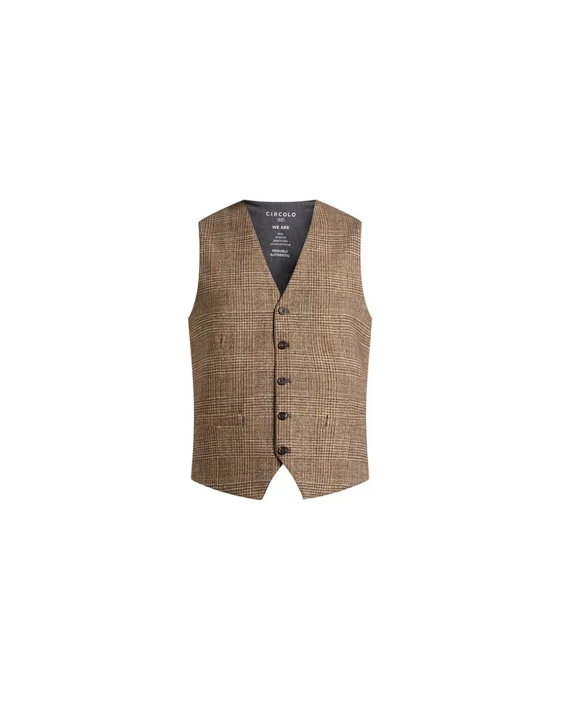 CIRCOLO 1901 ANZÜGE und CO-ORDS - Couture-Westenauf YOOX.COM Braun