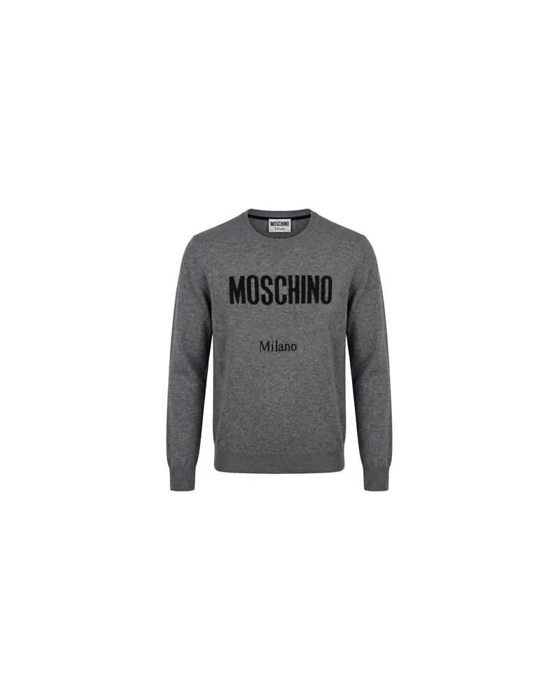 Moschino STRICKWAREN - Pulloverauf YOOX.COM Grau