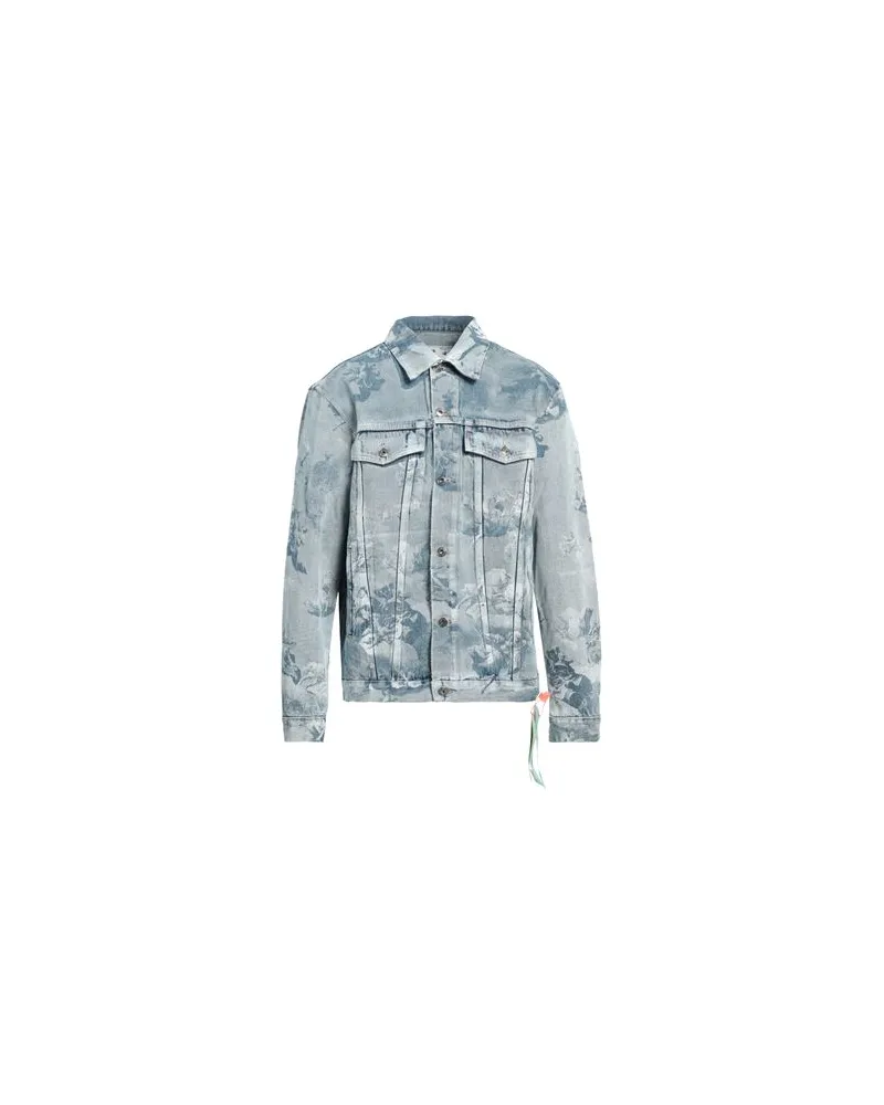 OFF-WHITE JACKEN & MÄNTEL - Jeansjacken/Mäntelauf YOOX.COM Blau