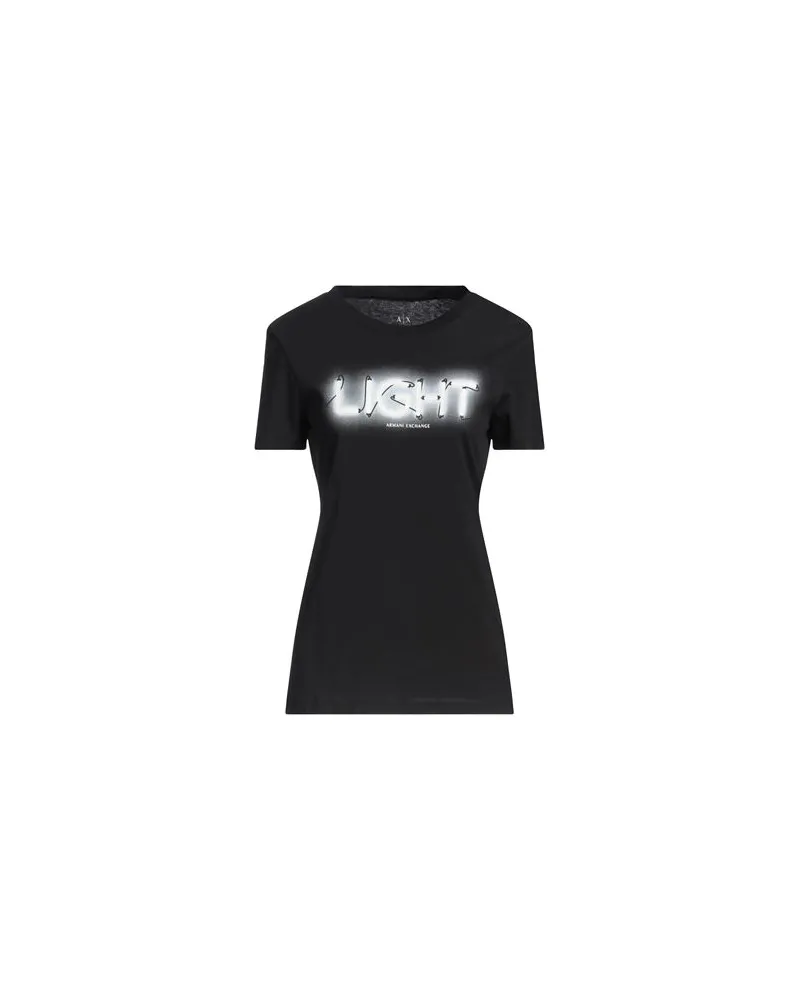Armani Exchange TOPS - T-shirtsauf YOOX.COM Schwarz