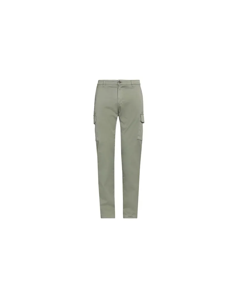 Re-HasH HOSEN & RÖCKE - Hosenauf YOOX.COM Salbeigrün