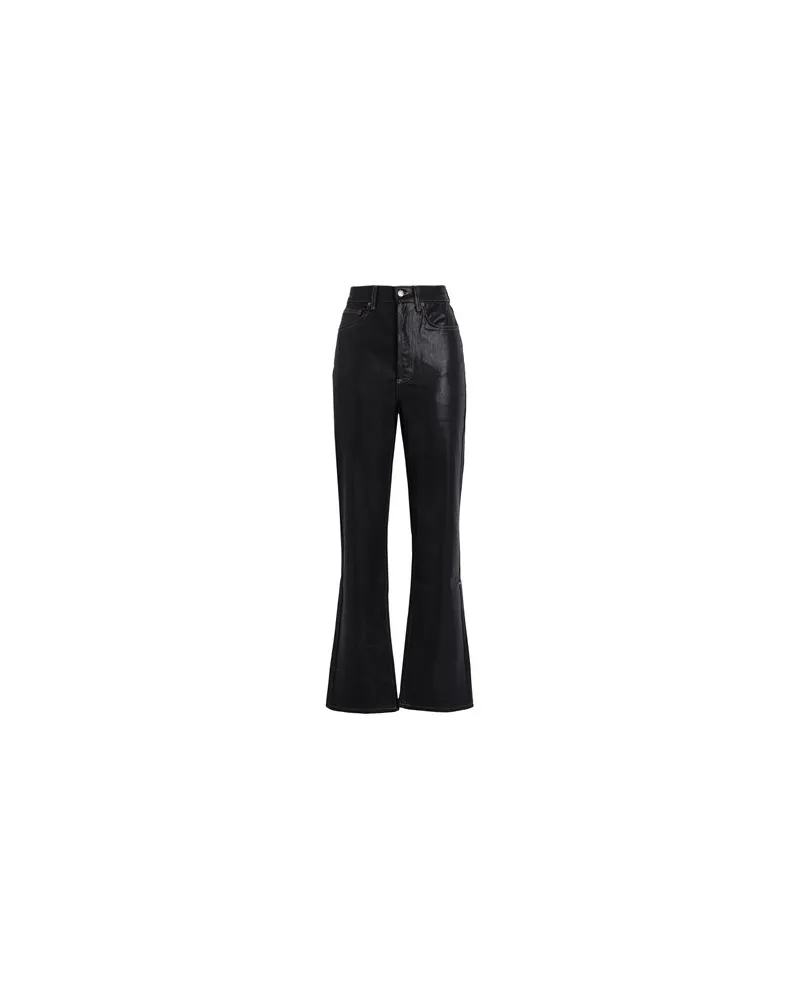 Topshop HOSEN & RÖCKE - Jeanshosenauf YOOX.COM Schwarz