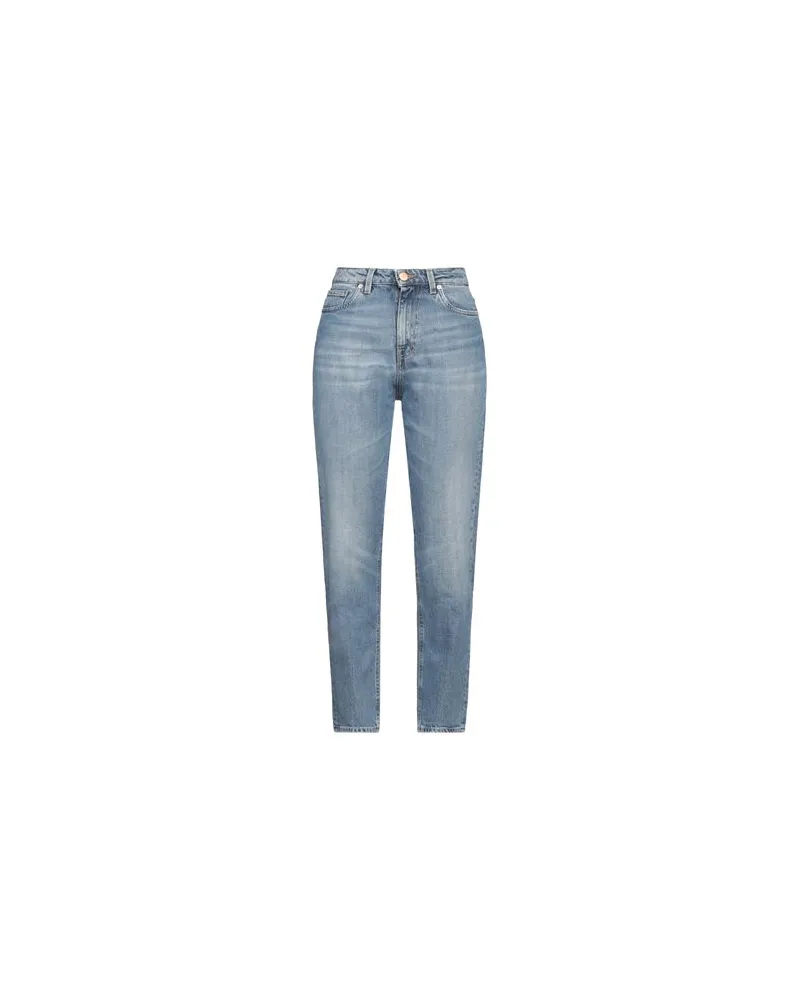PT TORINO HOSEN & RÖCKE - Jeanshosenauf YOOX.COM Blau