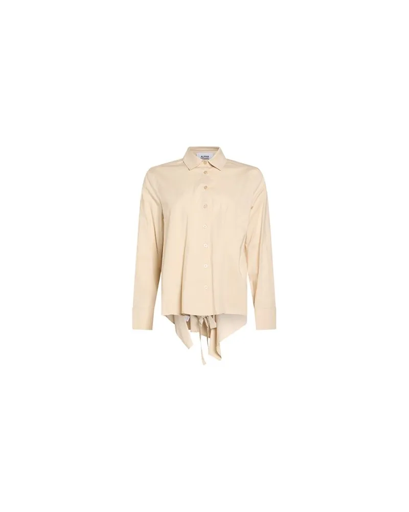 Alpha Studio TOPS - Hemdenauf YOOX.COM Sand