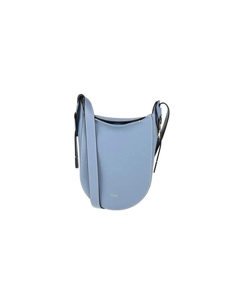 Chloé TASCHEN - Umhängetascheauf YOOX.COM Blaugrau