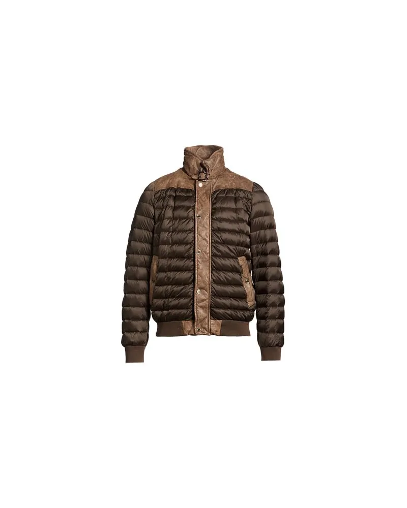 MOORER JACKEN & MÄNTEL - Pufferjacken & Daunenjackenauf YOOX.COM Dunkelgrün