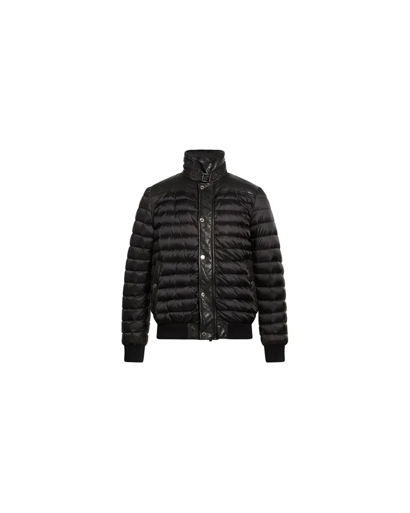 MOORER JACKEN & MÄNTEL - Pufferjacken & Daunenjackenauf YOOX.COM Schwarz