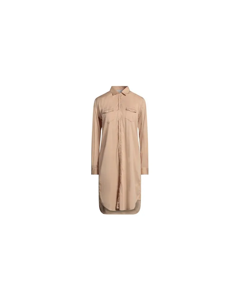 Aglini KLEIDER - Midi-Kleiderauf YOOX.COM Sand