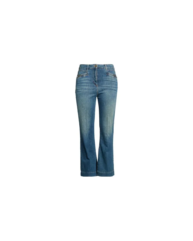 Luisa Spagnoli HOSEN & RÖCKE - Jeanshosenauf YOOX.COM Blau