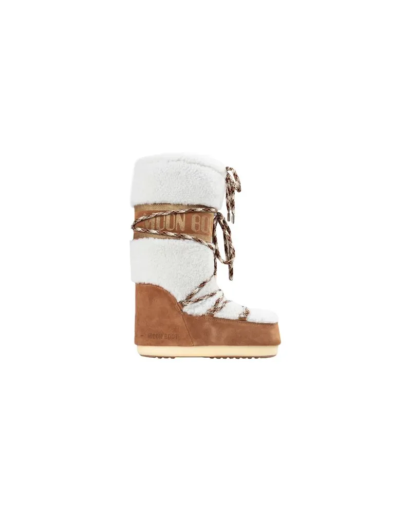 Moon Boot SHEARLING  - SCHUHE - Stiefelauf YOOX.COM Beige