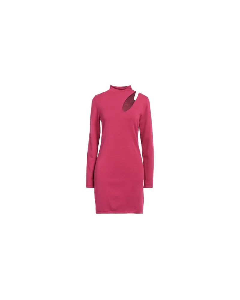 KONTATTO KLEIDER - Mini-Kleiderauf YOOX.COM Fuchsia