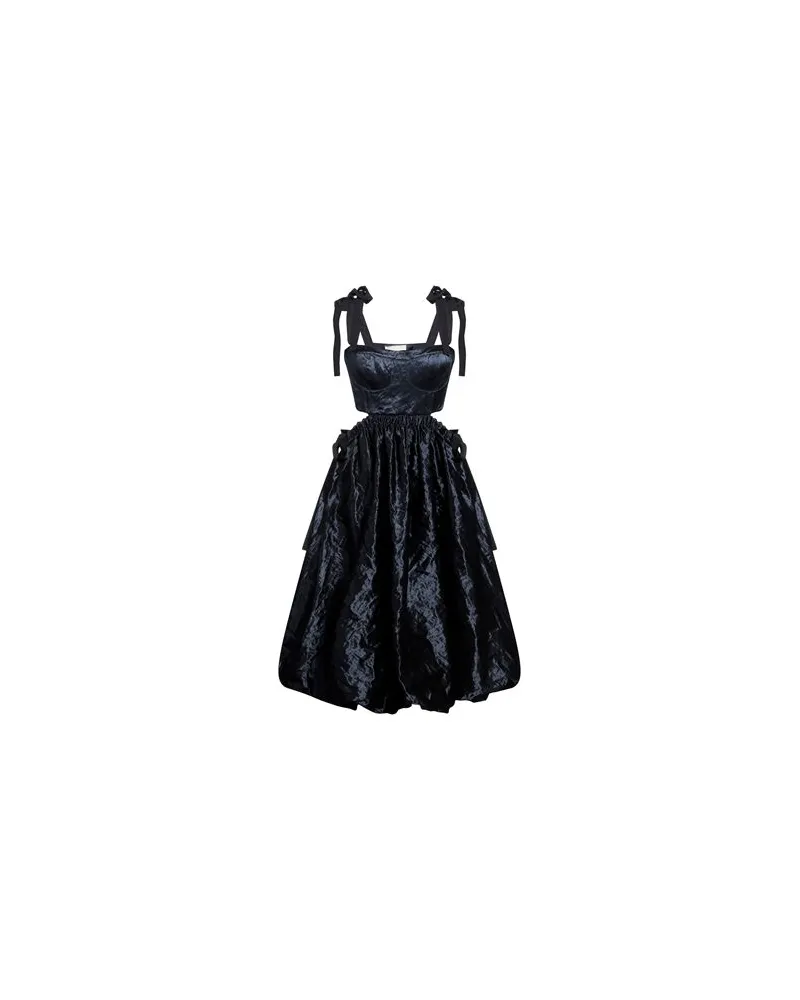 Ulla Johnson KLEIDER - Midi-Kleiderauf YOOX.COM Nachtblau