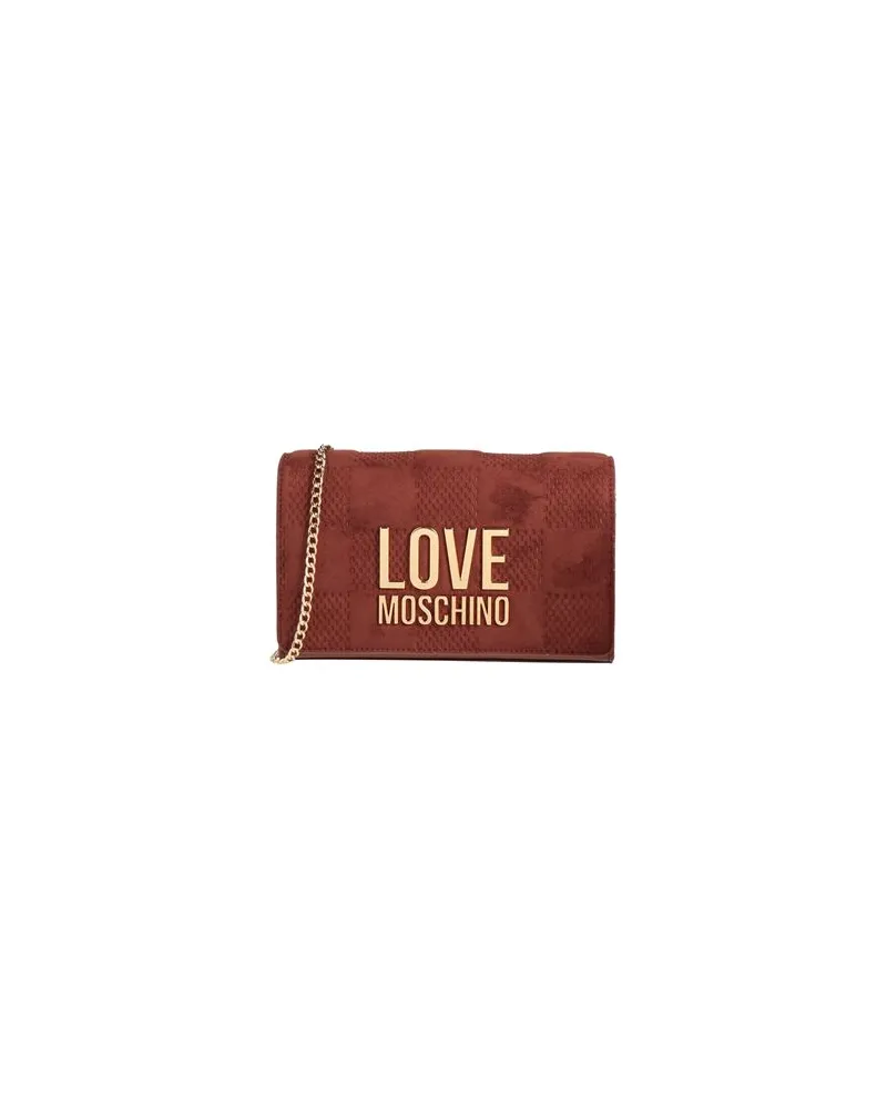 Moschino TASCHEN - Umhängetascheauf YOOX.COM Lederfarben